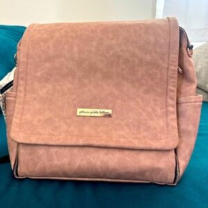 Petunia Pickle Bottom Boxy Backpack with attached changing pad